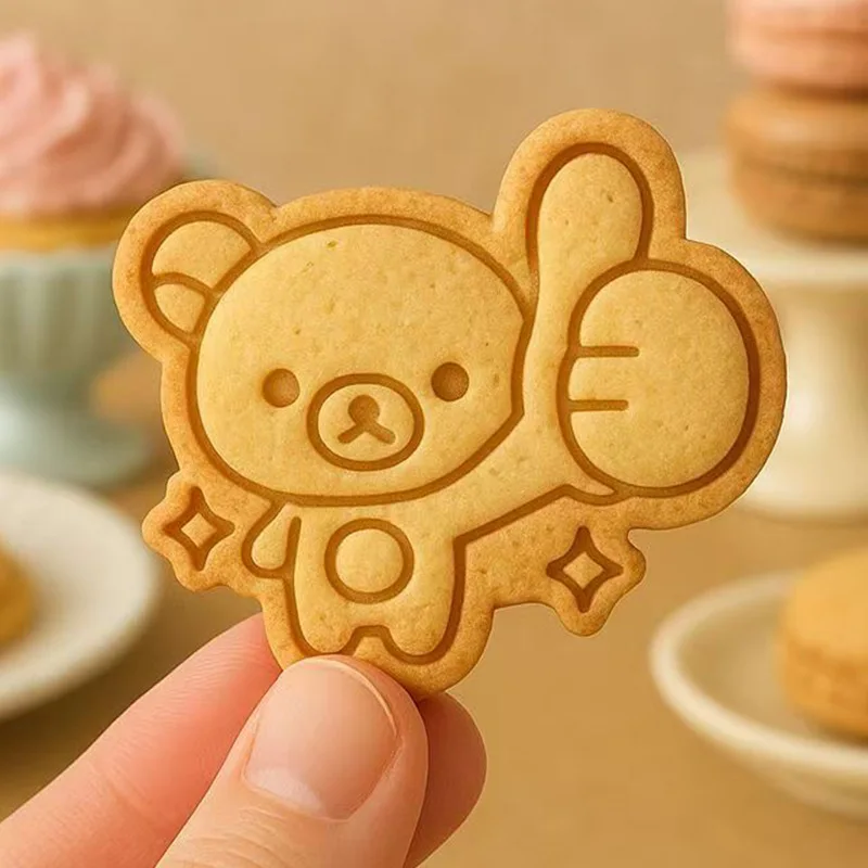 Molde cortador Rilakkuma para galletas infantiles - imagen 4