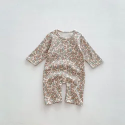 Milangel pijama de gofres para bebé dormir en otoño