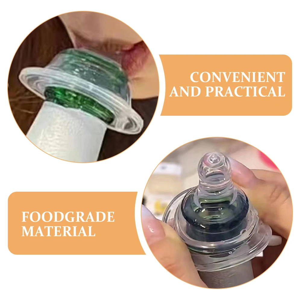 20 piezas chupete para beber tapas de botellas tetinas de cerveza accesorios de fiesta artesanía Vintage jugo de Soda - imagen 5