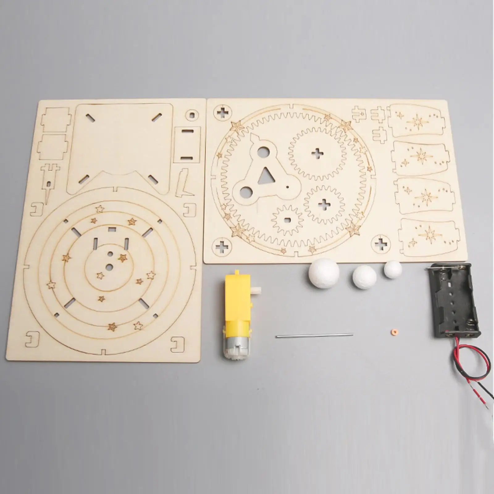 Electric Solar System Model Science Kit DIY Model Assembling