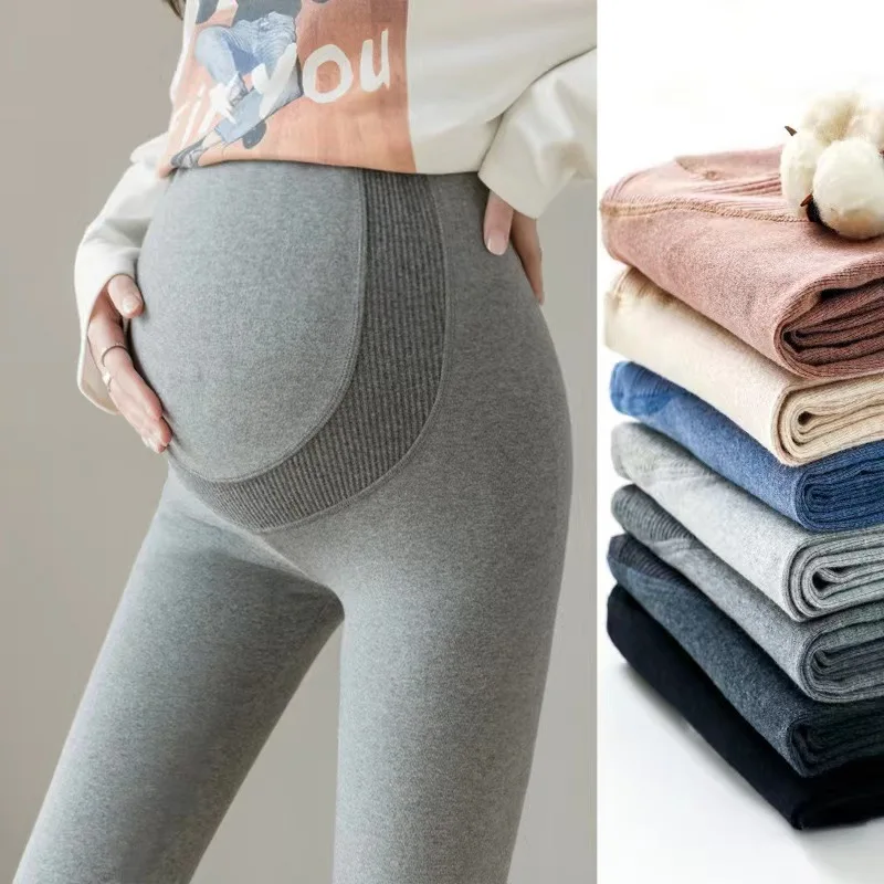 Leggings premamá cintura alta con soporte vientre – Otoño/primavera - imagen 2