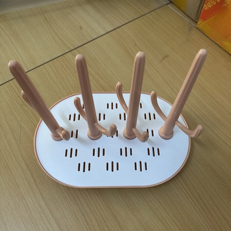 Estante para secar botellas portátil, esencial para viajes, diseño plegable y almacenamiento compacto, fija rápidamente el zona de secado segura en hoteles - imagen 3