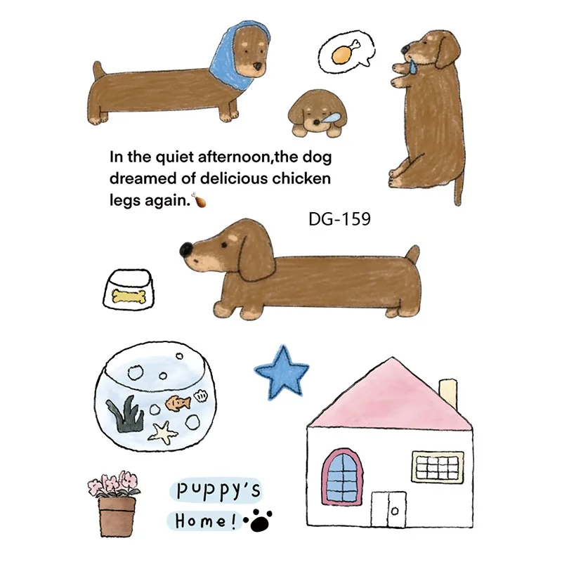 1 hoja de pegatina de gelatina para ordenador portátil, decoración de tarjetas de papel para Ipad, pegatinas bonitas, suministros de arte Kawaii - imagen 5