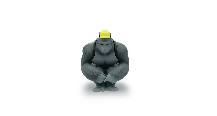 sitting gorilla
