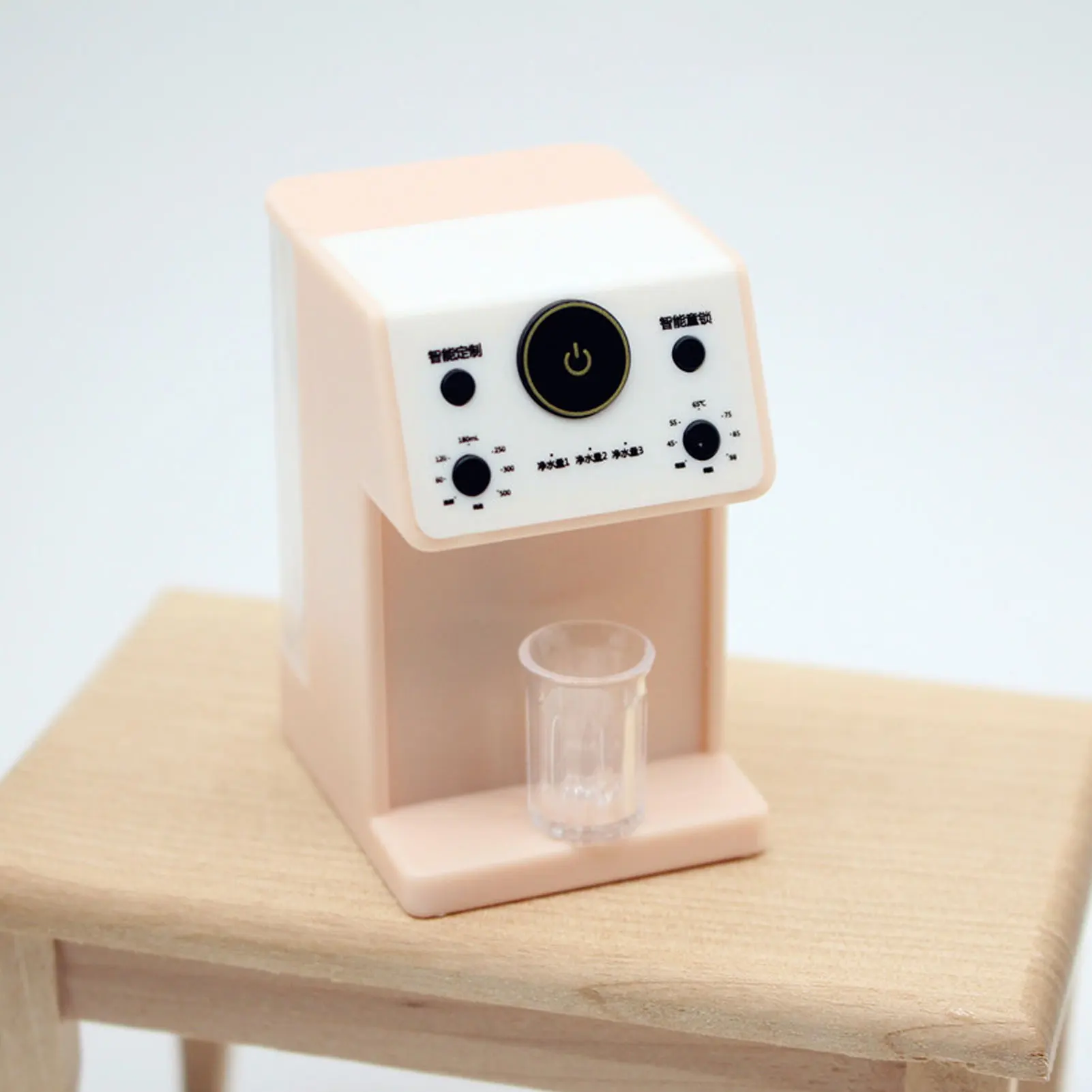 Dispensador de agua en miniatura, modelo multiusos, juguetes para casa de muñecas, ZK30