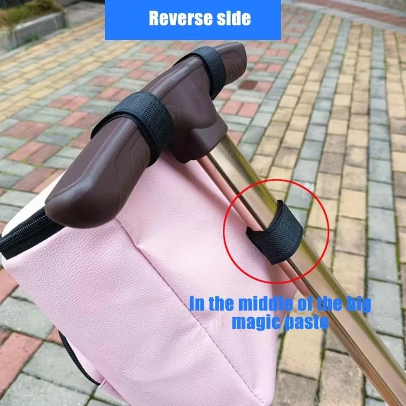 Bolsa lateral para cochecitos bebé M76C, amplio espacio para diseños esenciales acceso rápido, bolsa colgante para para - imagen 3