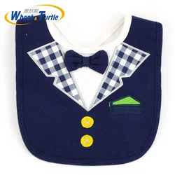 Babero de algodón impermeable para bebé – Capa absorbente