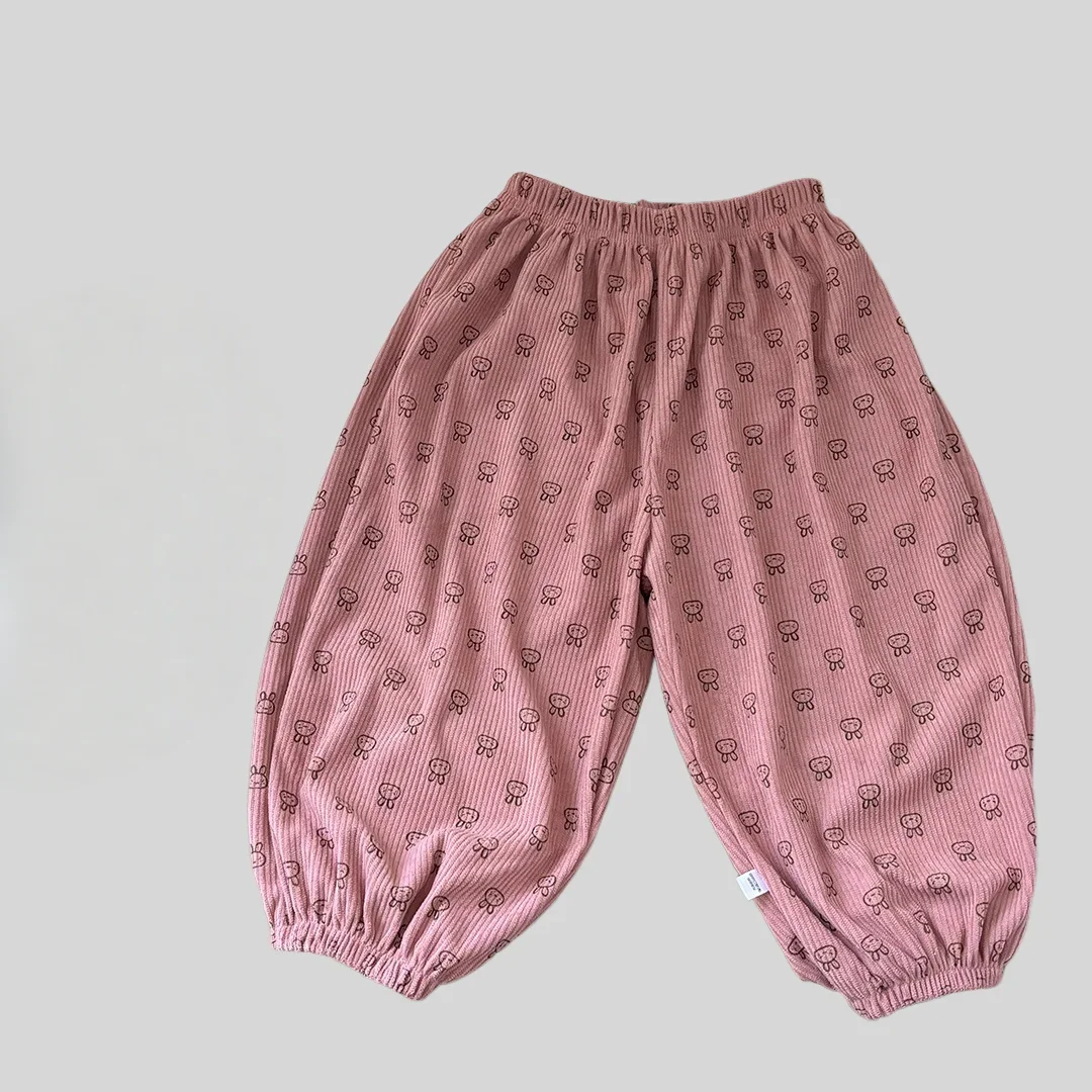 MILANCEL pantalones de pana harem para niños, informales primavera - imagen 4