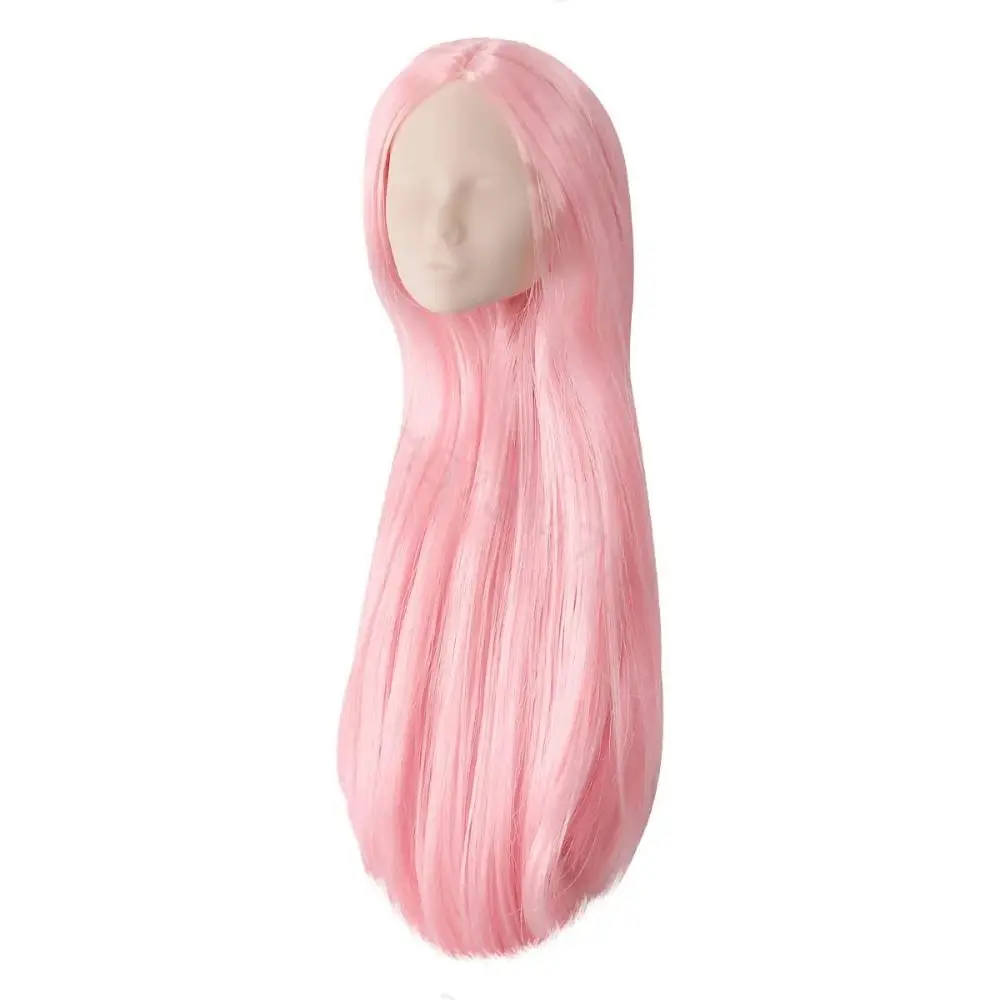 Cabeza de muñeca para practicar maquillaje – Piel blanca y pelo largo - imagen 5