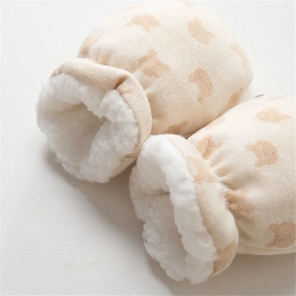 Guantes gruesos de lana más cálidos, guantes para recién nacidos, manoplas antiagarre de invierno para bebés, guantes de dedo completo para niños y niñas, manoplas para niños pequeños - imagen 3
