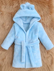 Pijamas de terciopelo coral para bebés y niños
