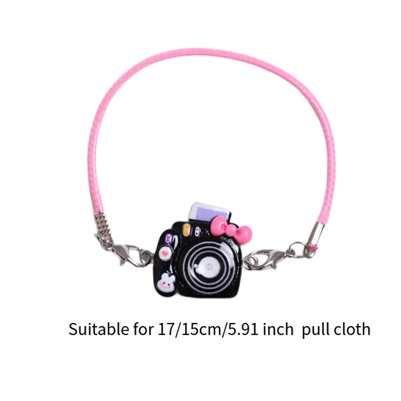 Mini Camera for Plush Doll Miniature Camera Ornament,Fashion Stuffed Figures Toy Accessory Plush Toy Camera Photography Props
