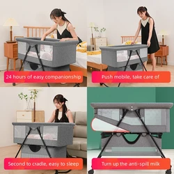 Cuna de viaje plegable para bebé – Cama cómoda y segura