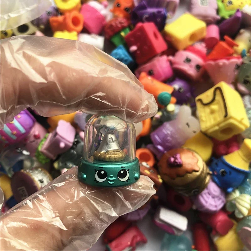 Aleatorio 10/20/30 unids/lote tienda rara juguetes figuras de acción de Anime juguetes modelo colección rara regalo educación juguetes para niñas - imagen 5