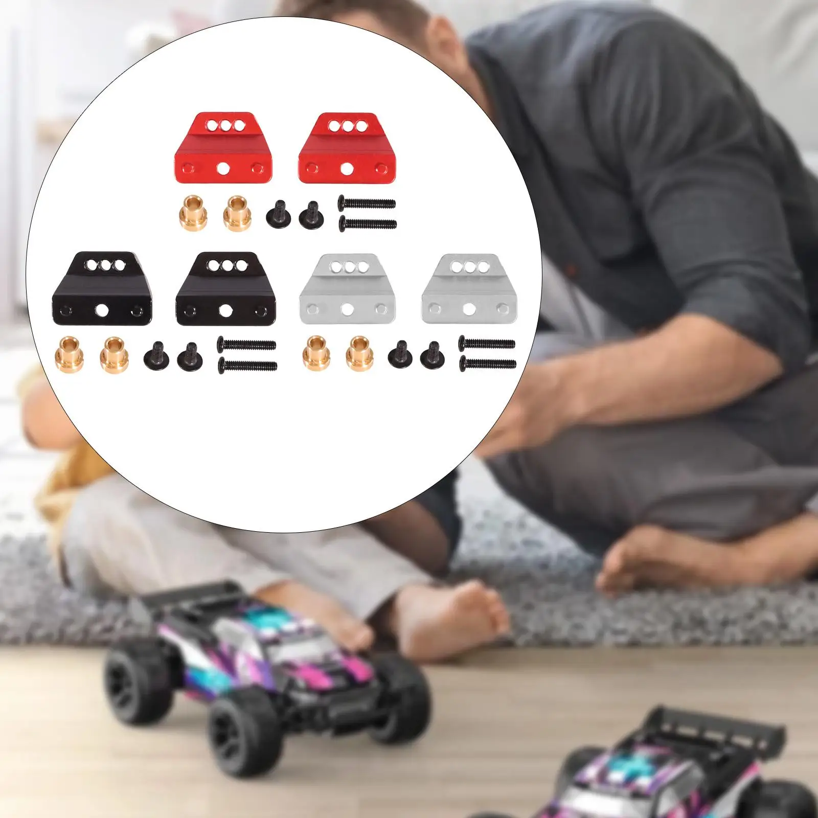 1/12 RC soportes de amortiguador de coche modificación reemplazar piezas para MN78 - imagen 3