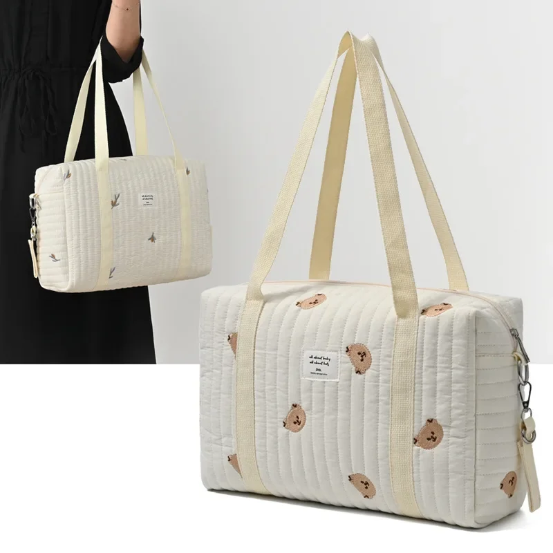 Bolso mamá estilo coreano multifuncional – Espacioso y ligero - imagen 5