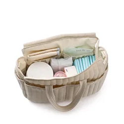Bolsa de pañales impermeable con cambiador para mamá