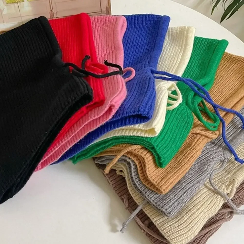 Durable de una sola pieza pasamontañas sombrero orejas cuello cálido niños orejeras sombrero tejido gorra niños - imagen 4