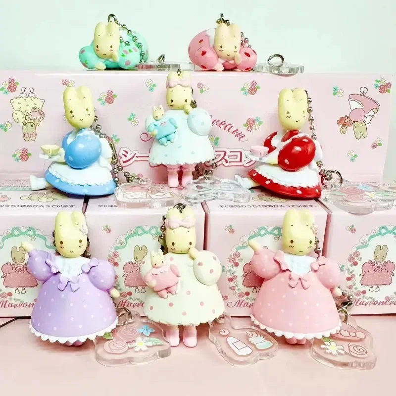 Sanrio caja ciega de juguete coleccionable de abalorios conejo