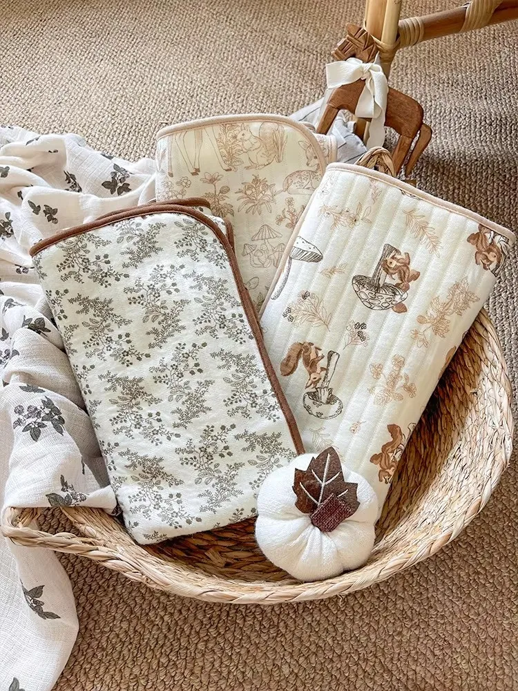 2 unids/set de mantas envolventes para bebé recién nacido, colcha fina de algodón, Toalla de baño para bebé, manta envolvente de muselina de dibujos animados, manta de recepción, ropa de cama