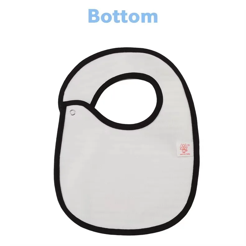 Baberos de algodón suave para bebé, toalla para Saliva con estampado de dibujos animados, babero impermeable para alimentar a niños y niñas, accesorios para bebé recién nacido, 2 uds. - imagen 4