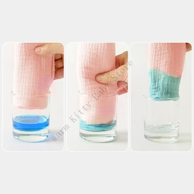 Paños eructar muselina algodón puro bebé – Suaves y absorbentes - imagen 2