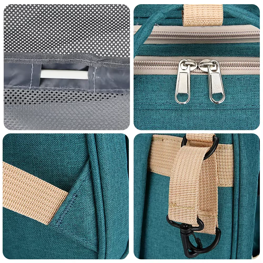Bolsa de pañales impermeable y plegable para bebé ultrapráctica - imagen 4
