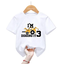 Camiseta excavadora para niño – Regalo de construcción