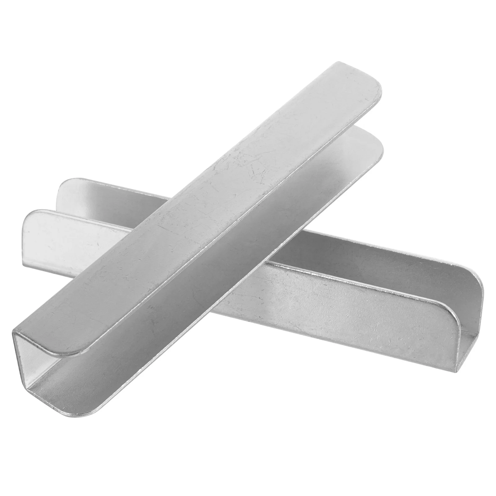 Ranura de refuerzo de puerta para puertas infantiles, accesorios de acero resistente para puertas de mascotas, uso doméstico, 2 uds. - imagen 3