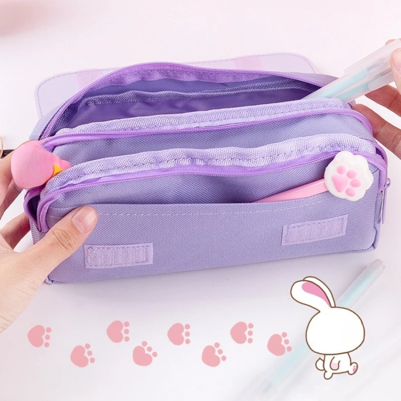 Estuche de lápices estilo japonés para niñas – Papelería escolar - imagen 4