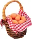 12 eggs and 1 basket
