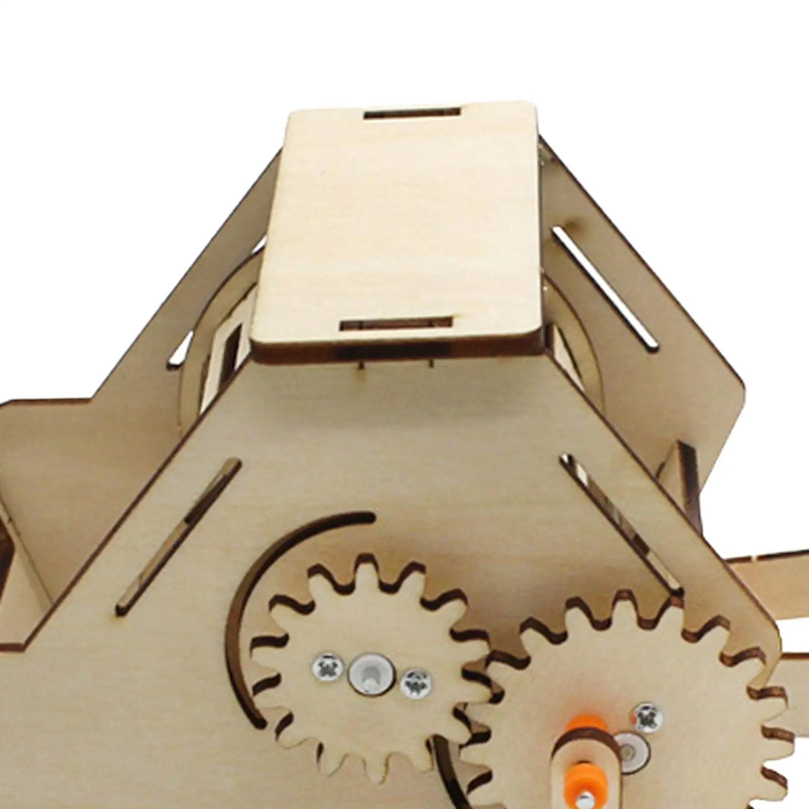 Stem Science Kits Science Experiment, 3D Wood Puzzle, Assembly Wood Threshing Machine Craft for Creative Gift Teaching Prop
