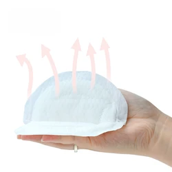 Almohadillas de lactancia desechables suaves con protección antichoque