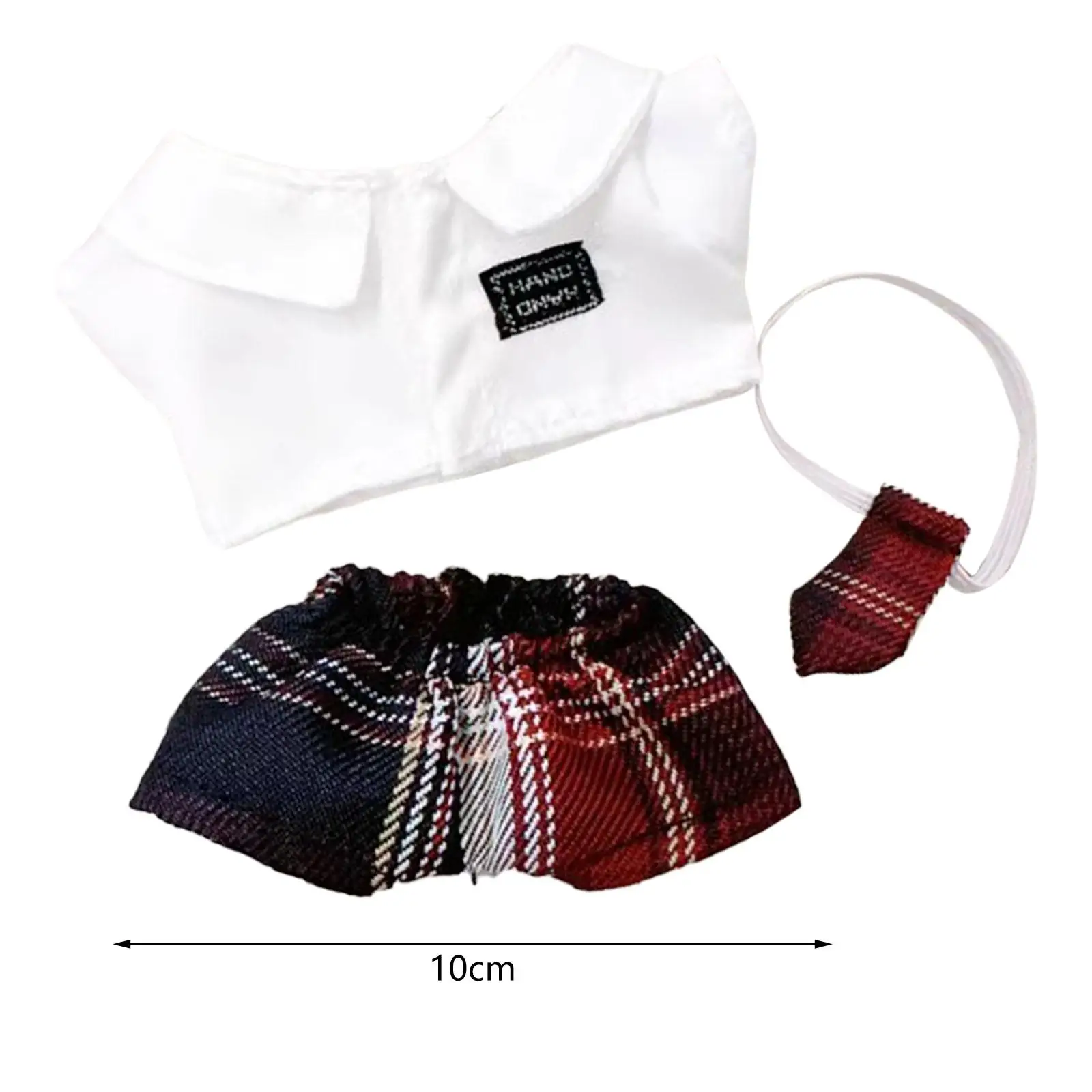 Stuffed Doll Clothes DIY Fashion Flexibility Girl Doll Outfit for 17'' Doll