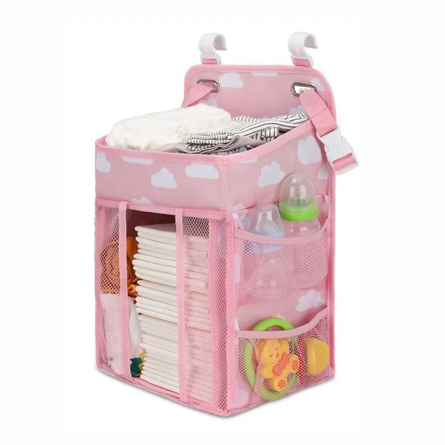Organizador colgante para cuna con bolsa de almacenamiento para bebé - imagen 4