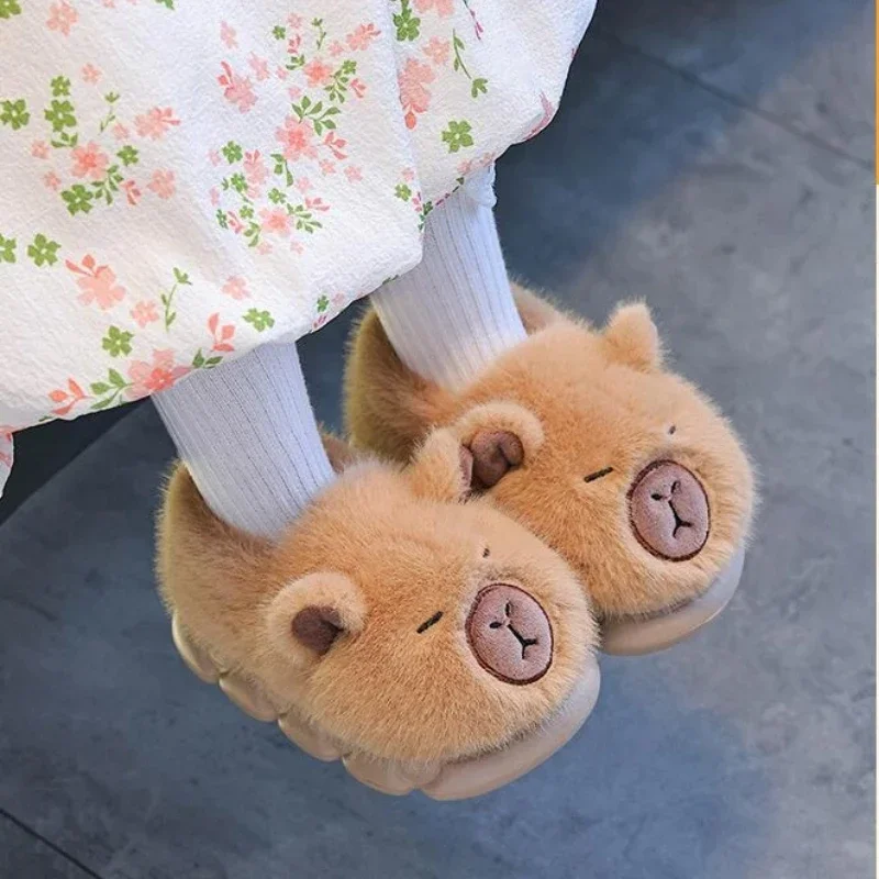 Zapatillas de invierno sin cordones para niños antideslizantes - imagen 2