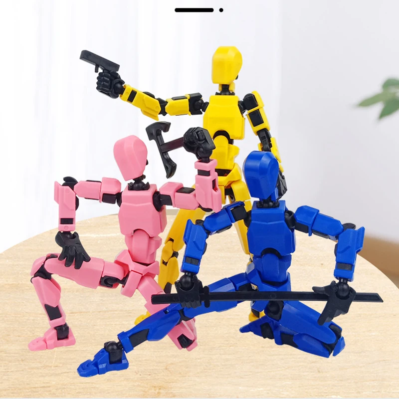 Figura de acción Titan articulada estilo Lucky – Juguete 3D - imagen 5