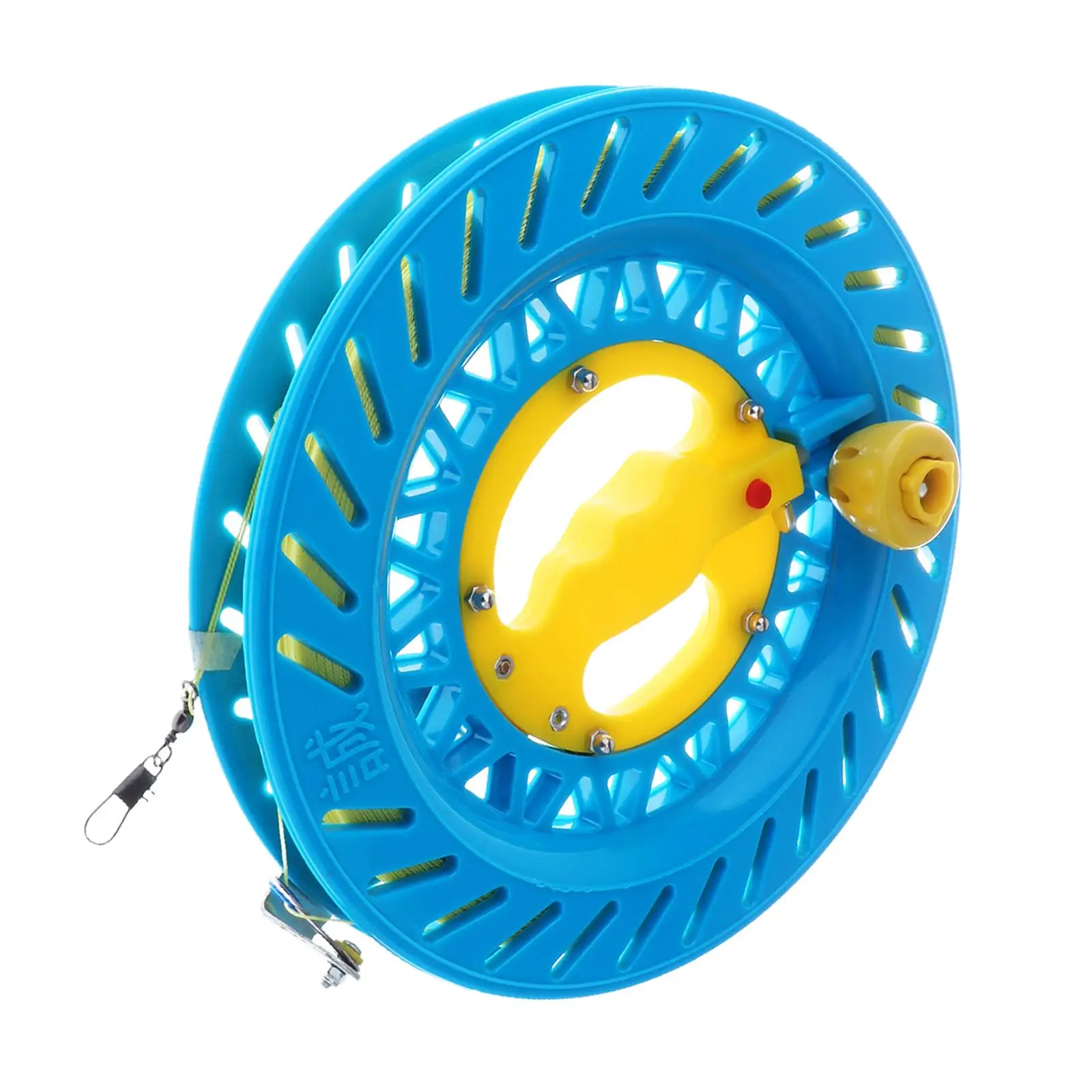 Kite Line Winder Kite Winding Grip Kite Accessories String Reel with 700M String for Men Lawn Adults Picnic