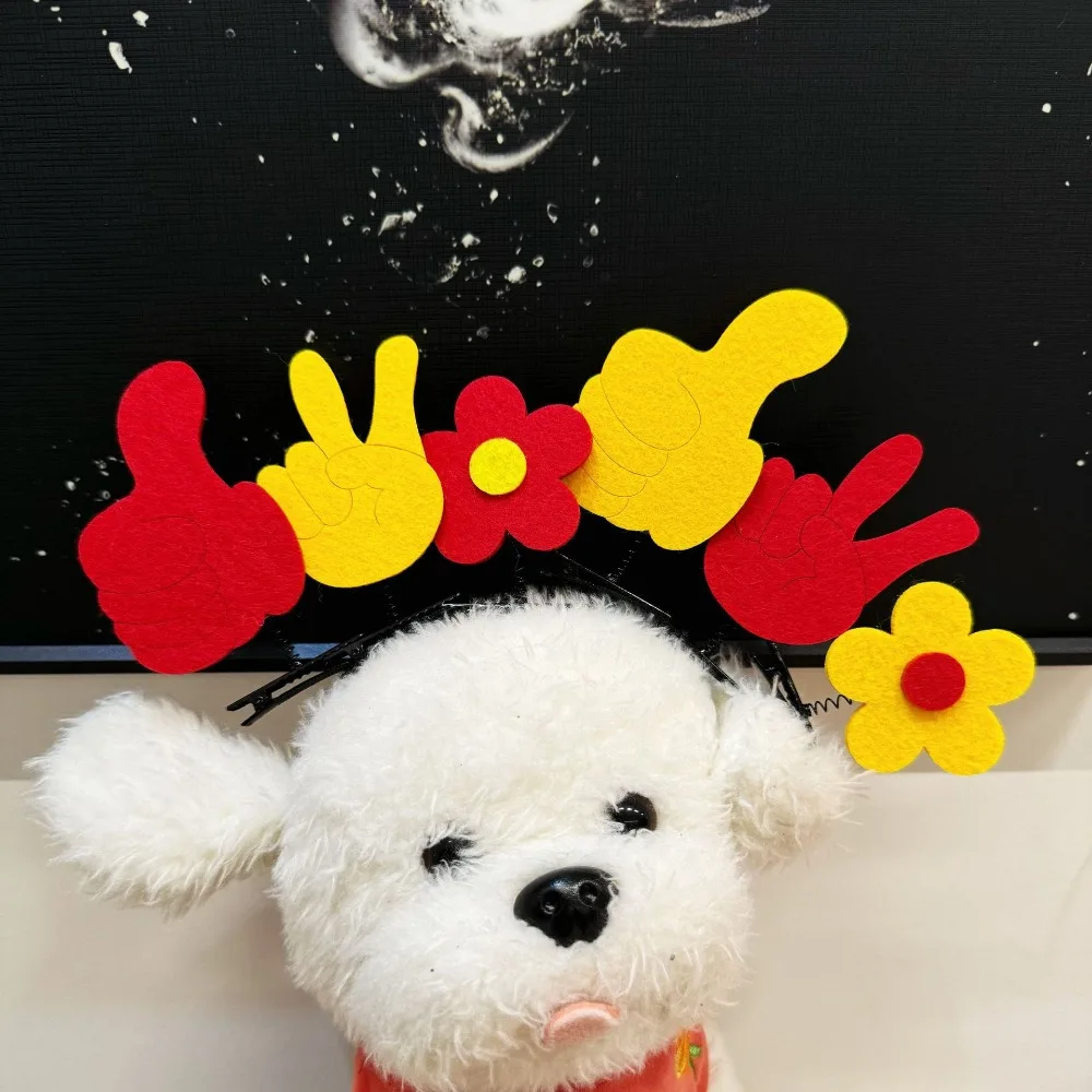 Horquilla con marca de puntuación, diadema para fotomatón de fiesta, aro para el pelo para vacaciones, tocado para disfraz, recuerdos de Navidad, accesorios para el cabello para niña - imagen 2