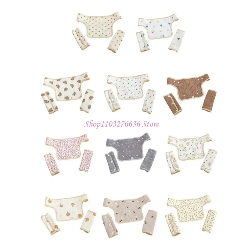 Baberos absorbentes de saliva para portador y asiento cadera - imagen 2