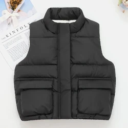 Chaleco infantil forrado para niña – Sin mangas, invierno
