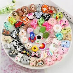 Abalorios de animales en silicona para manualidades infantiles