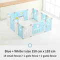 Blue white 16pcs