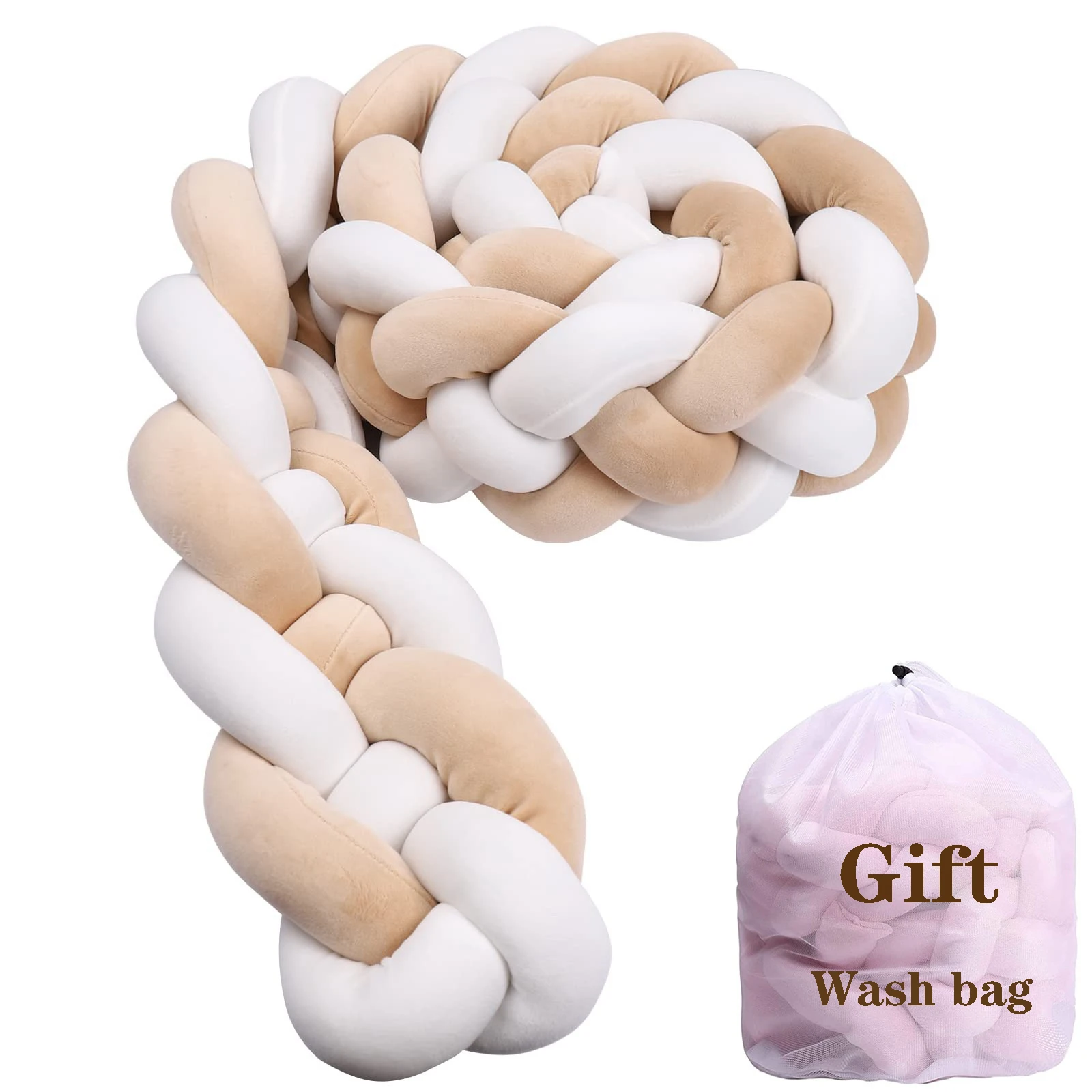 200cm Khaki White
