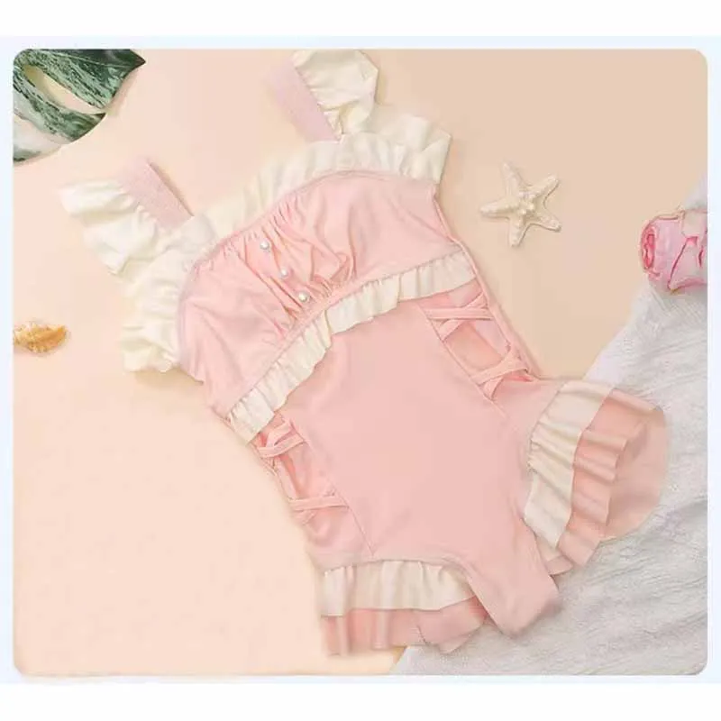 Bañador bodies para bebé niña verano sin mangas 3-8 años - imagen 3