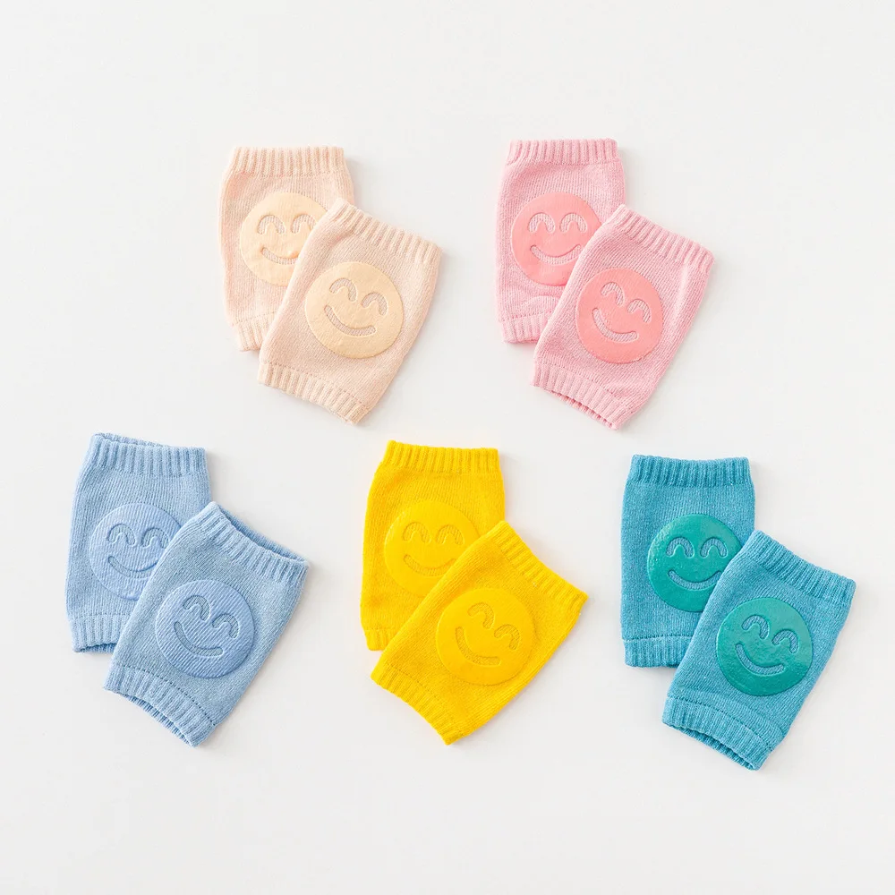 Rodilleras antideslizantes con gel de sílice para bebés y codo de seguridad transpirable - imagen 2