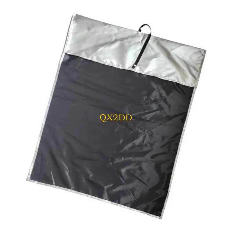 QX2D-parasol ligero para asiento automotriz, tecnología bloqueo calor, diseño plegado rápido, Universal para portabebés - imagen 4