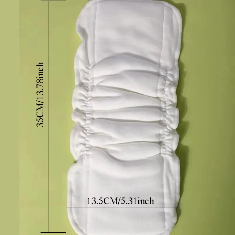 Pañales de tela de bambú reutilizables para recién nacidos - imagen 3