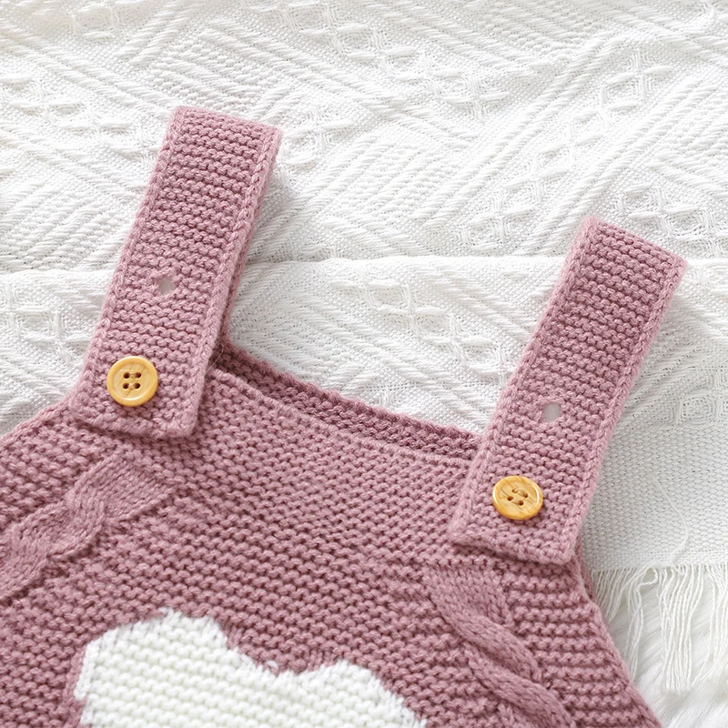 Body tejido para bebé, mono sin mangas para primavera y otoño para recién nacidos y niñas de 0 a 18m, monos de una pieza para niños pequeños, ropa - imagen 4