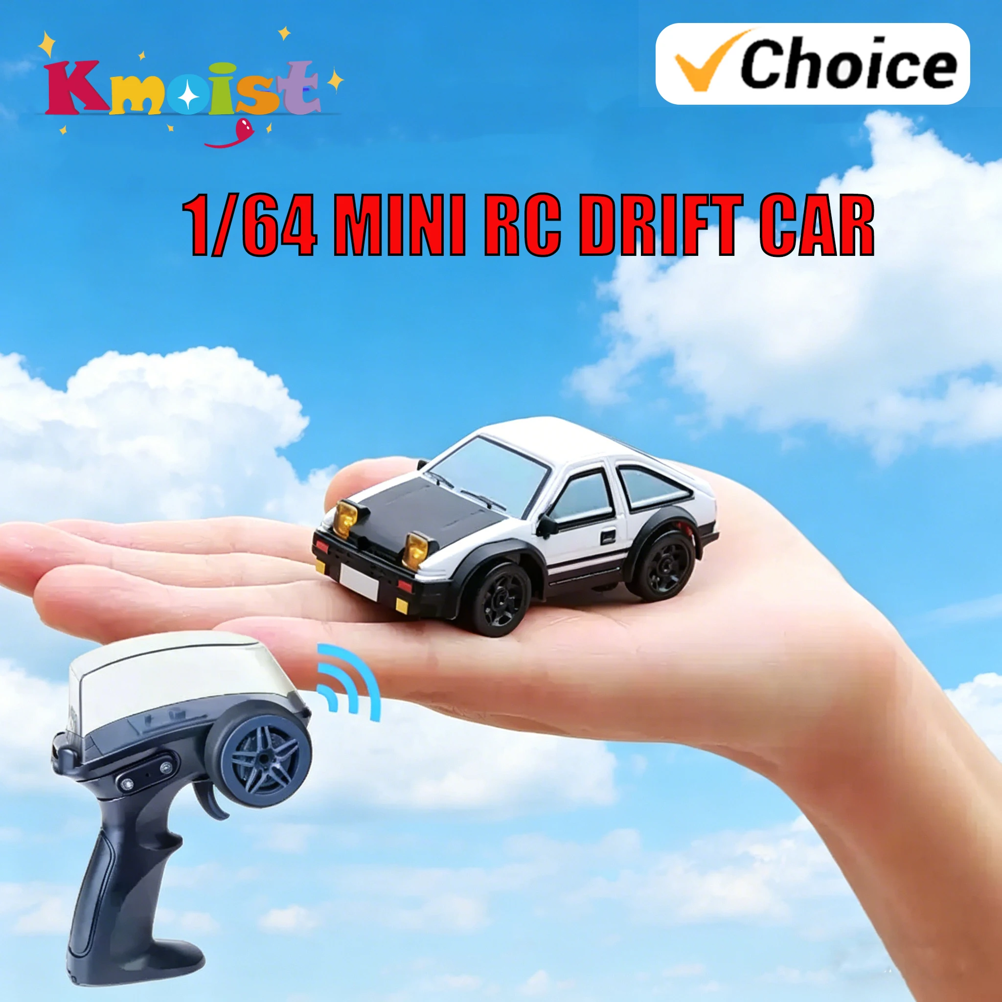 Coche teledirigido infantil con luces LED y control 2,4G - imagen 5